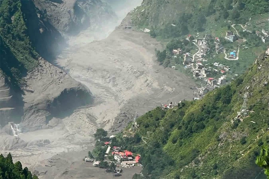 Ice, Rock, and No Rain: Understanding the Real Cause of the August Nepal Flash Flood